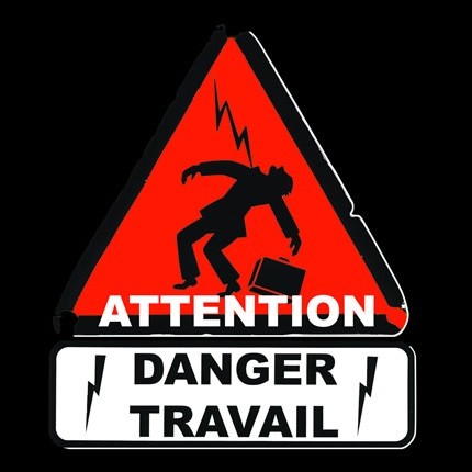 Attention Danger Travail