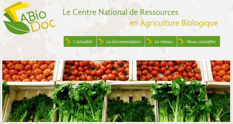 ABioDoc - Centre National de Ressources en Agriculture Biologique