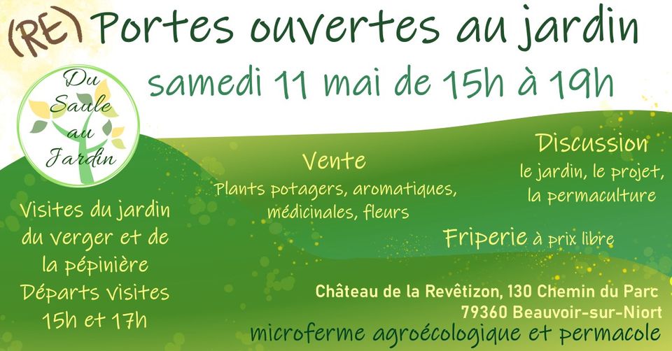 (Re)Portes ouvertes au Jardin – Samedi 11 mai