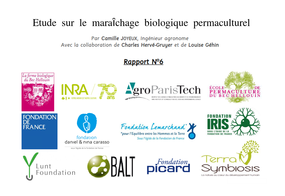 Étude - Maraîchage Biologique Permaculturel